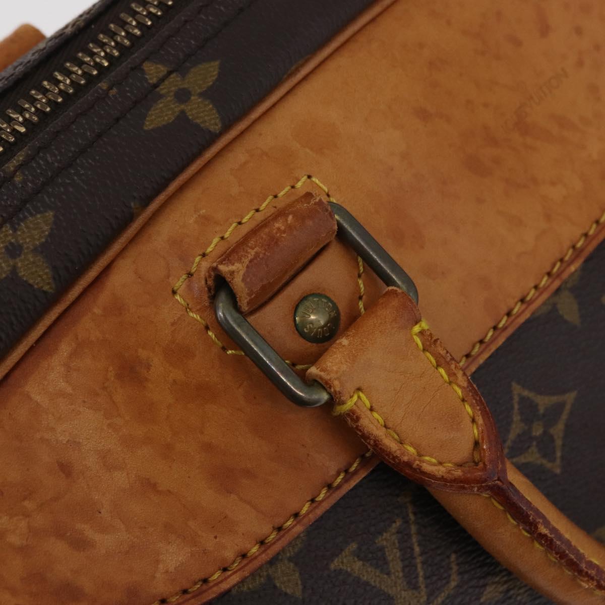LOUIS VUITTON Monogram Alize de Poche Boston Bag 2way M41392 LV Auth bs37363