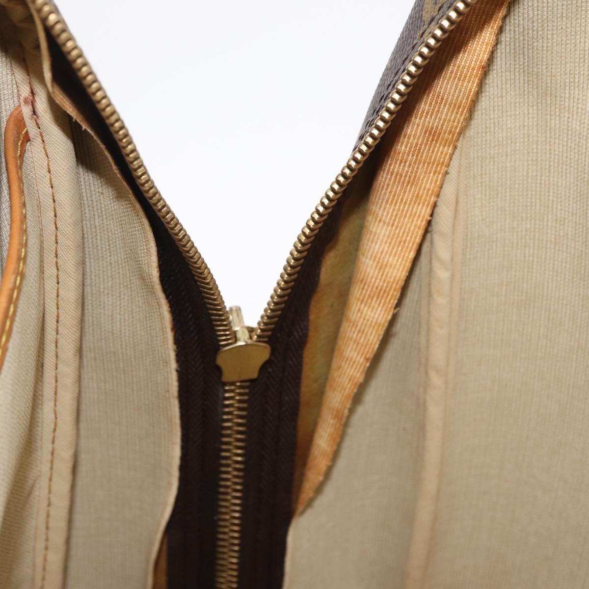 LOUIS VUITTON Monogram Alize de Poche Boston Bag 2way M41392 LV Auth bs37363