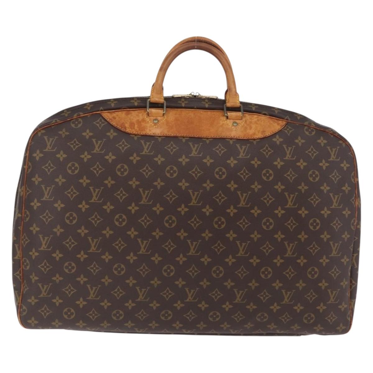 LOUIS VUITTON Monogram Alize de Poche Boston Bag 2way M41392 LV Auth bs37363