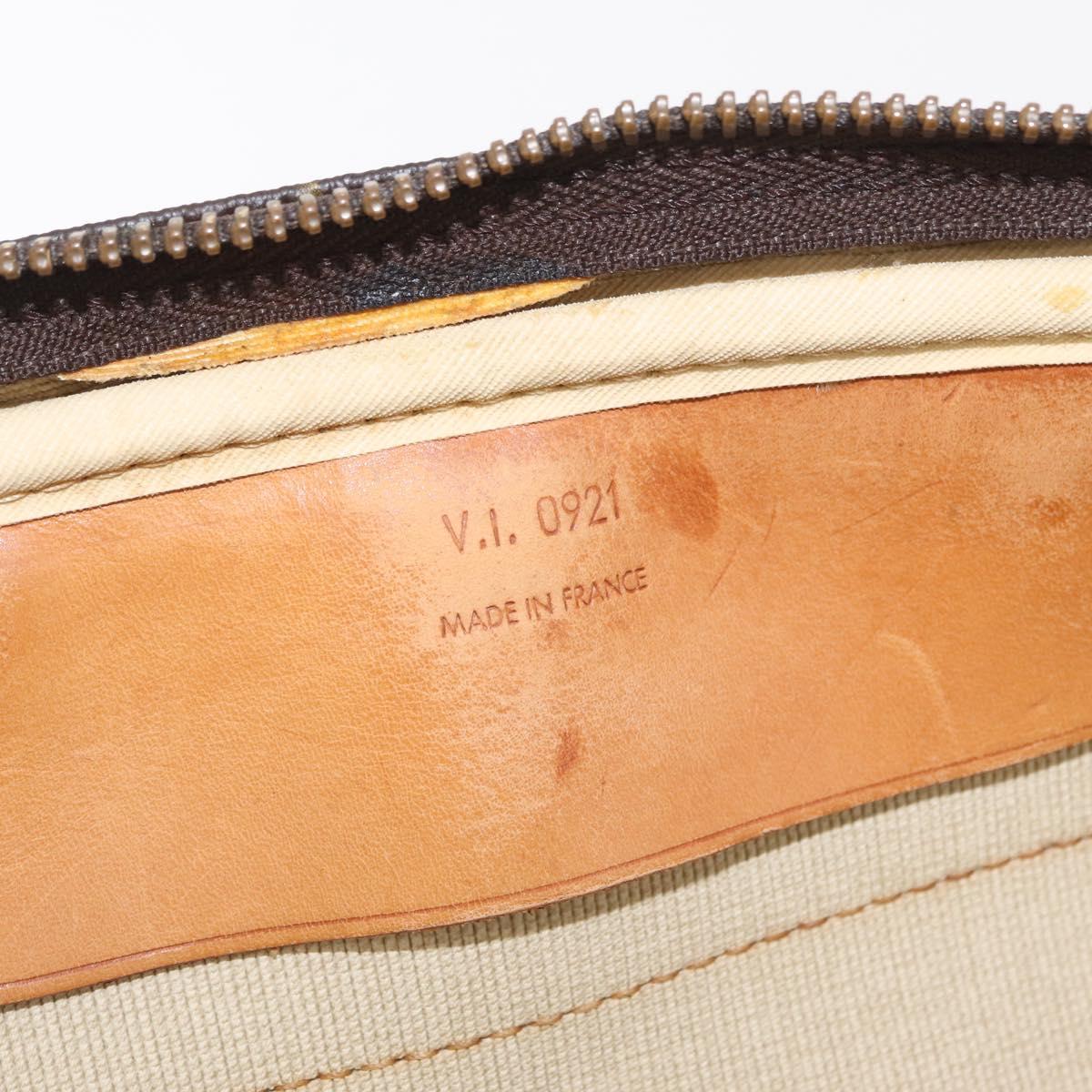LOUIS VUITTON Monogram Alize de Poche Boston Bag 2way M41392 LV Auth bs37363
