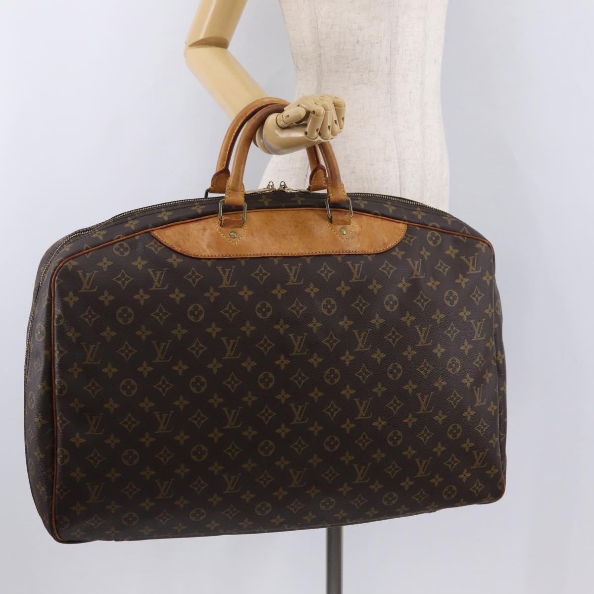 LOUIS VUITTON Monogram Alize de Poche Boston Bag 2way M41392 LV Auth bs37363
