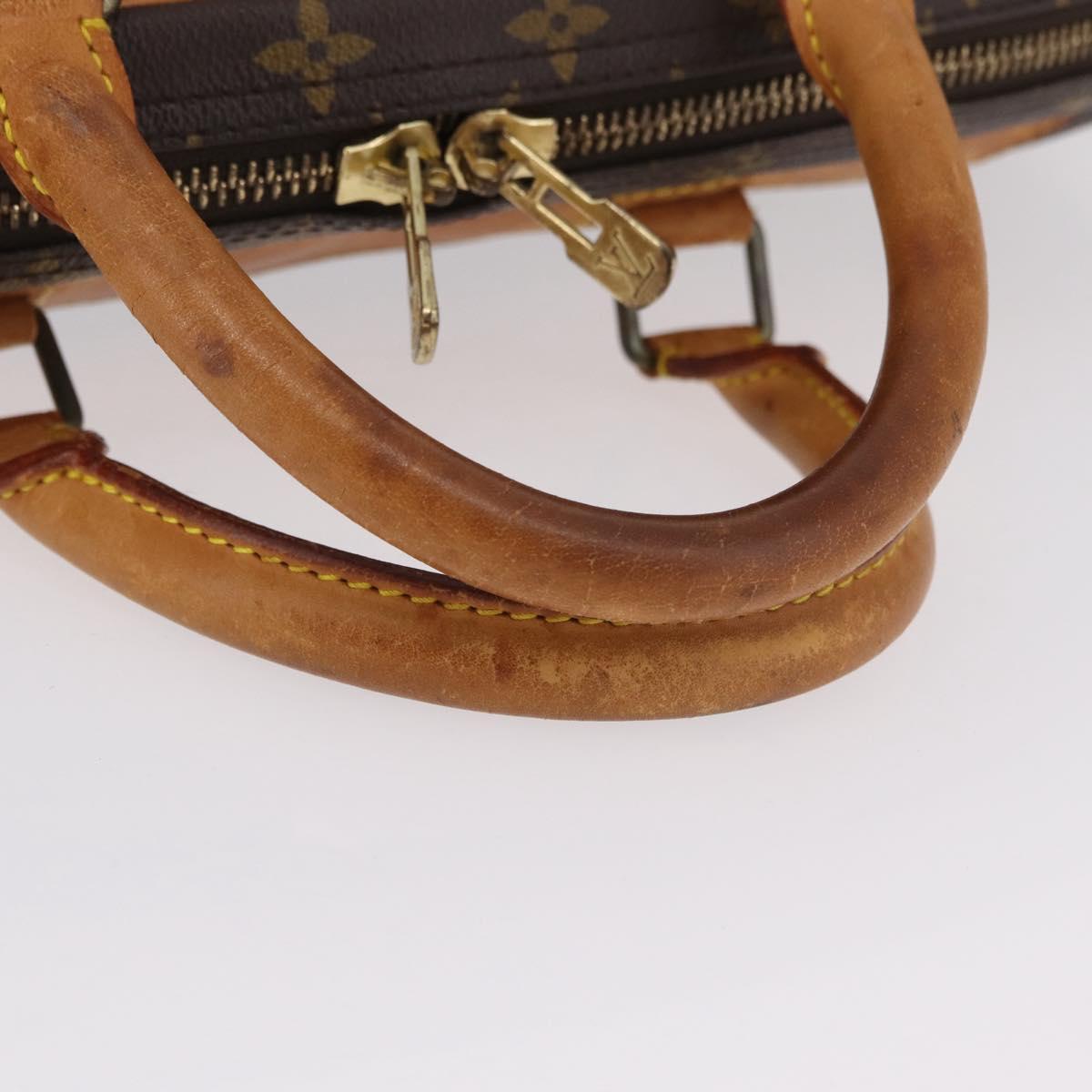 LOUIS VUITTON Monogram Alize de Poche Boston Bag 2way M41392 LV Auth bs37363