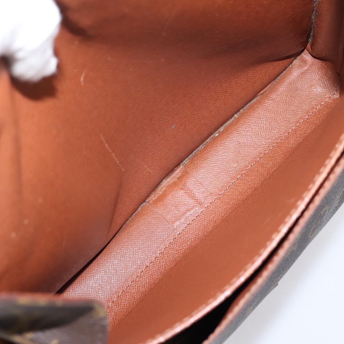 LOUIS VUITTON Monogram Cartouchiere GM Shoulder Bag M51252 LV Auth bs37364
