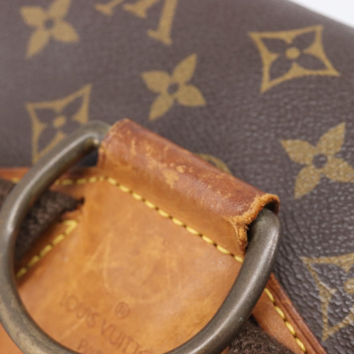 LOUIS VUITTON Monogram Montsouris GM Backpack M51135 LV Auth bs37365