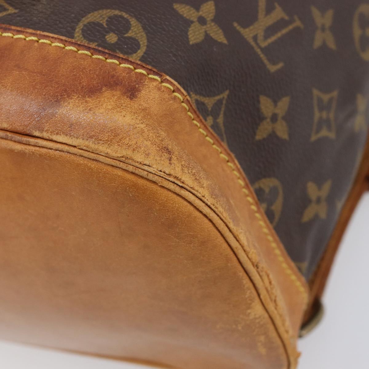 LOUIS VUITTON Monogram Montsouris GM Backpack M51135 LV Auth bs37365