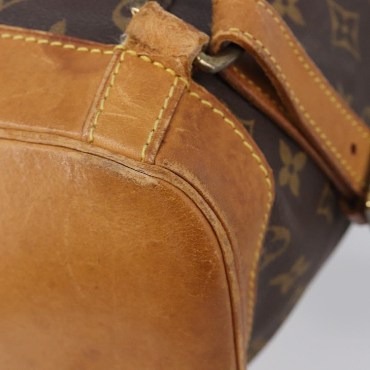 LOUIS VUITTON Monogram Montsouris GM Backpack M51135 LV Auth bs37365