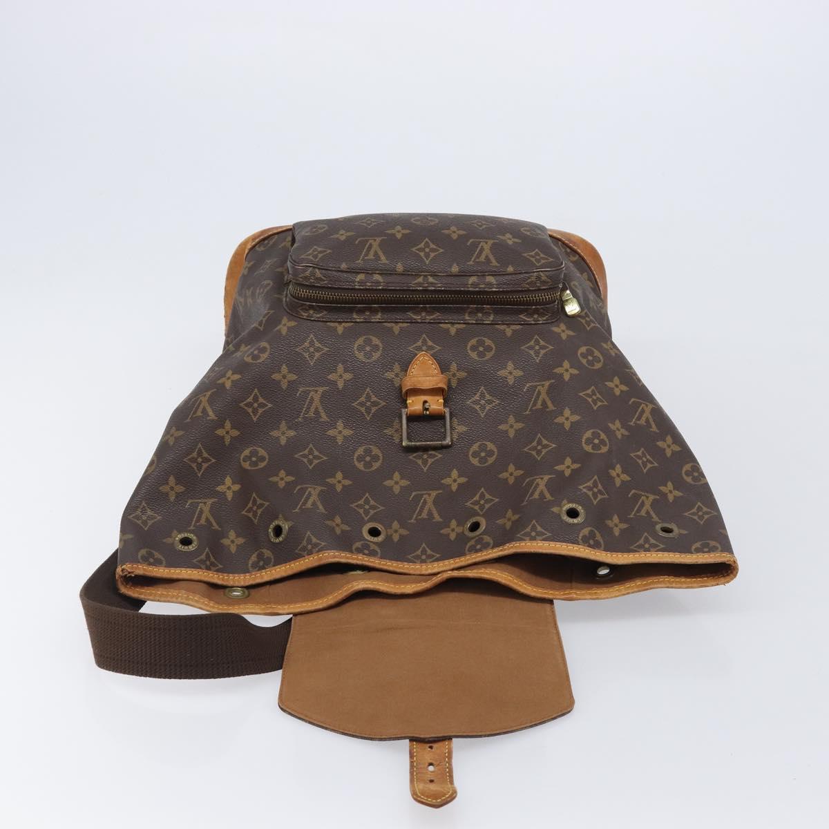 LOUIS VUITTON Monogram Montsouris GM Backpack M51135 LV Auth bs37365