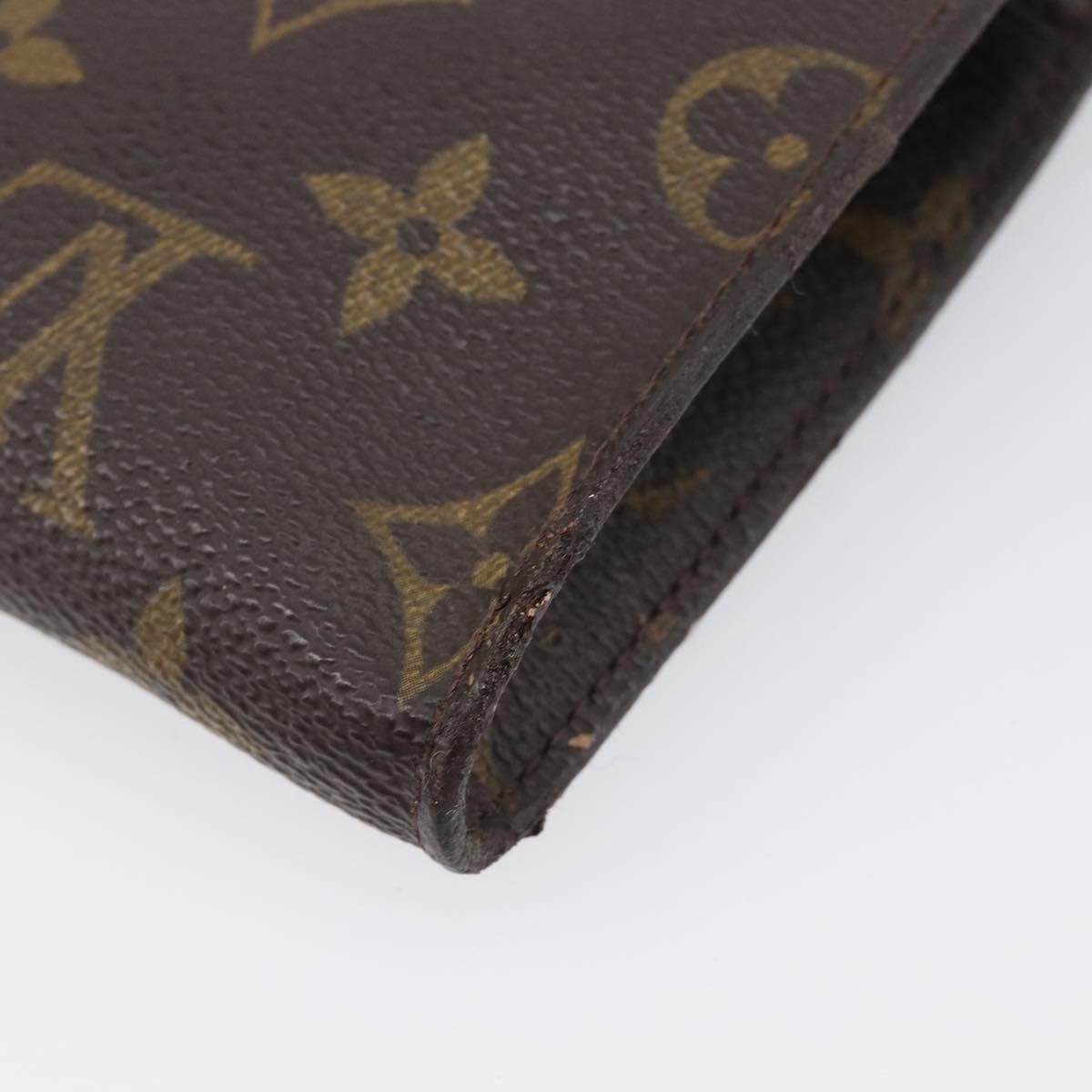 LOUIS VUITTON Monogram Bucket PM Accessory Pouch LV Auth bs37376