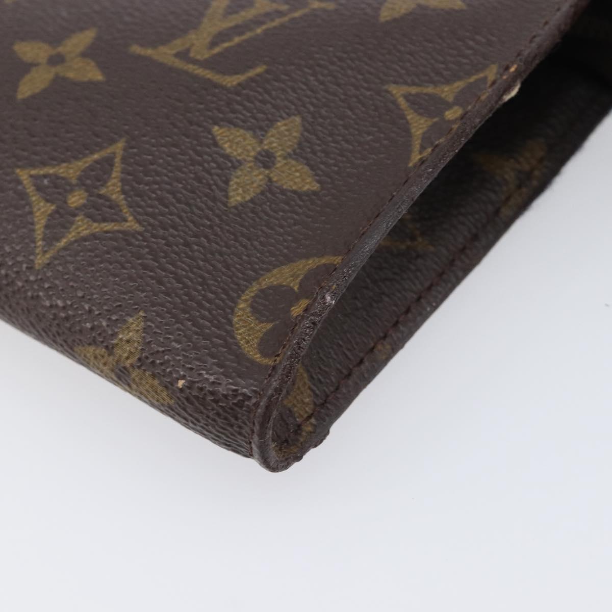 LOUIS VUITTON Monogram Bucket PM Accessory Pouch LV Auth bs37376