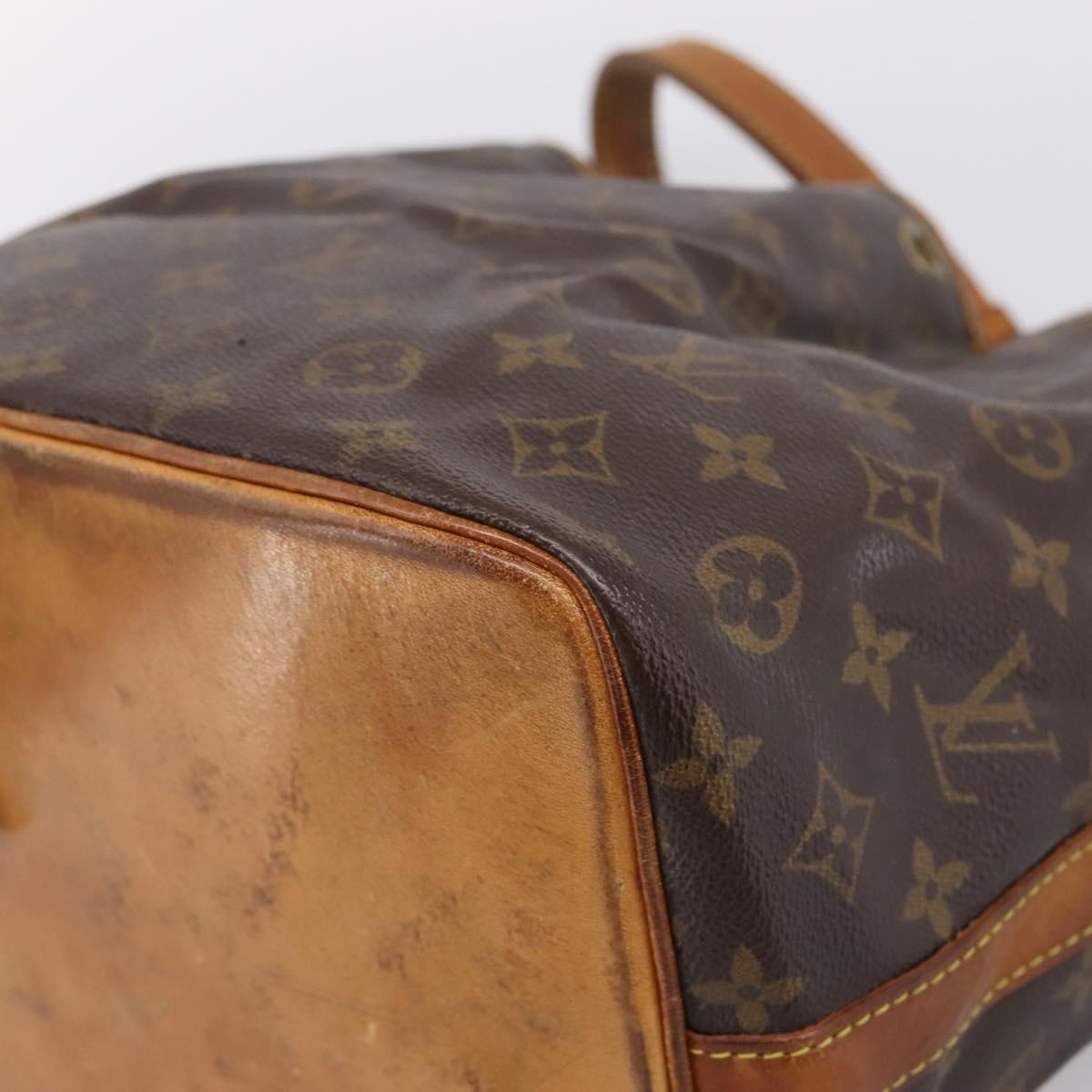 LOUIS VUITTON Monogram Petit Noe Shoulder Bag M42226 LV Auth bs37378