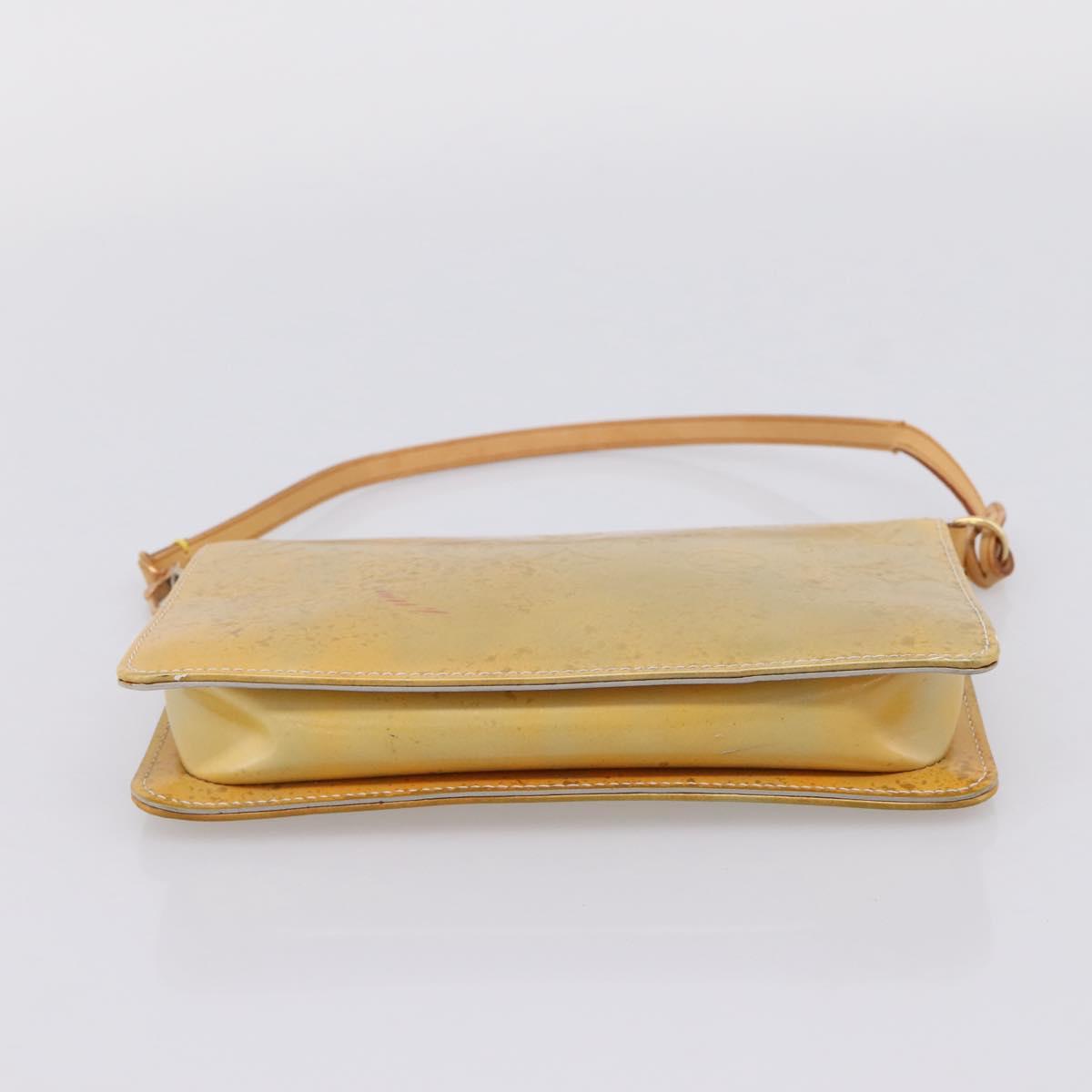 LOUIS VUITTON Monogram Vernis Lexington Accessory Pouch Gris M91056 Auth bs37380