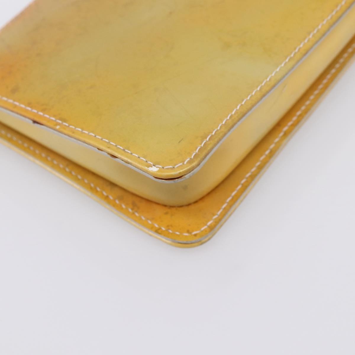 LOUIS VUITTON Monogram Vernis Lexington Accessory Pouch Gris M91056 Auth bs37380