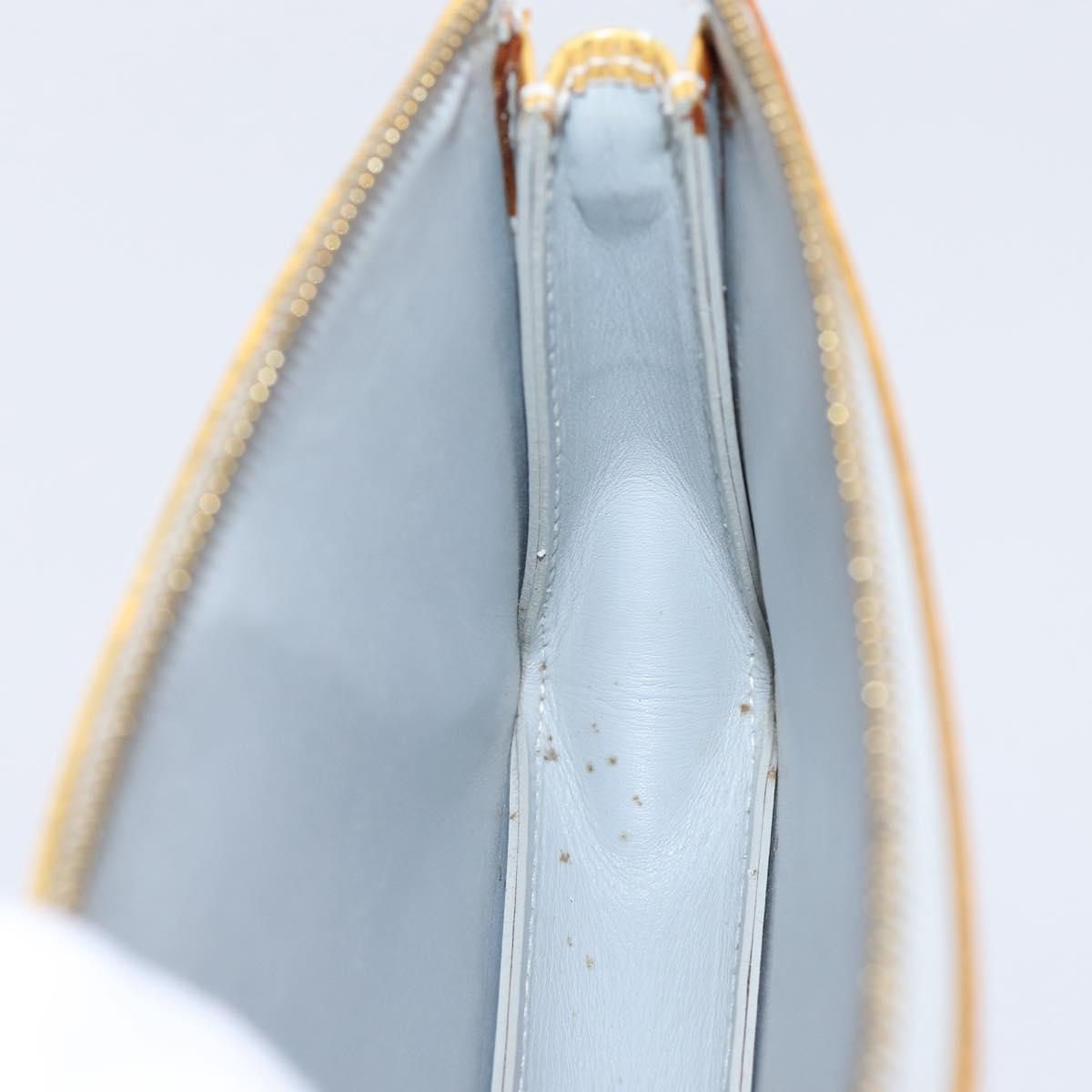 LOUIS VUITTON Monogram Vernis Lexington Accessory Pouch Gris M91056 Auth bs37380