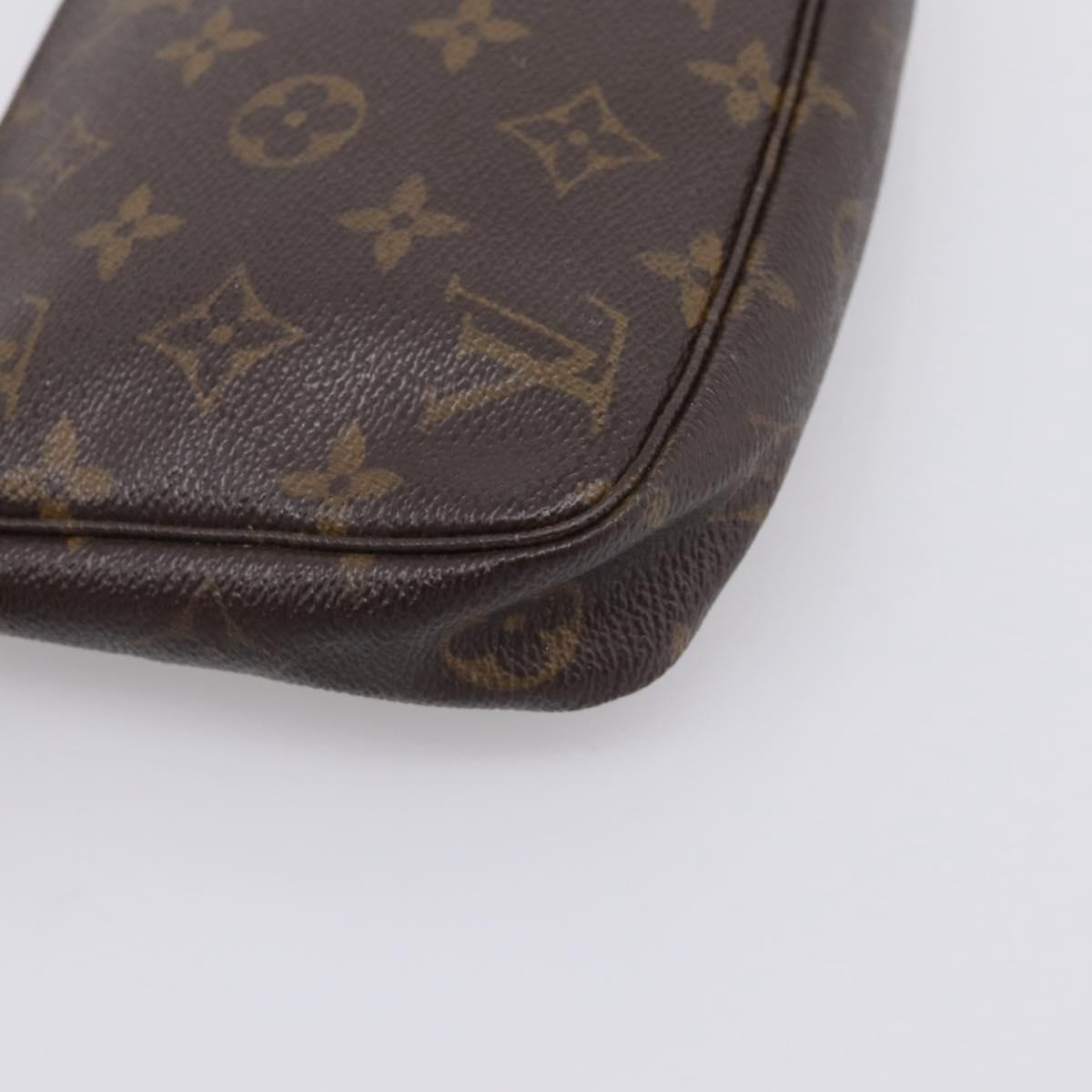 LOUIS VUITTON Monogram Pochette Accessoires Pouch M51980 LV Auth bs37381