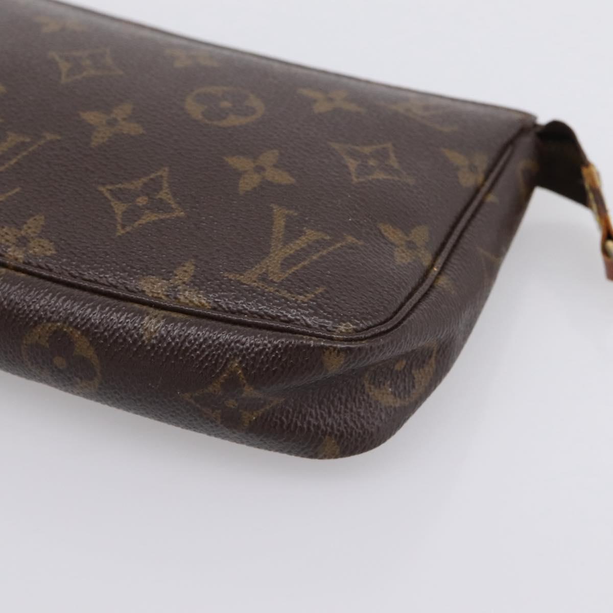 LOUIS VUITTON Monogram Pochette Accessoires Pouch M51980 LV Auth bs37381