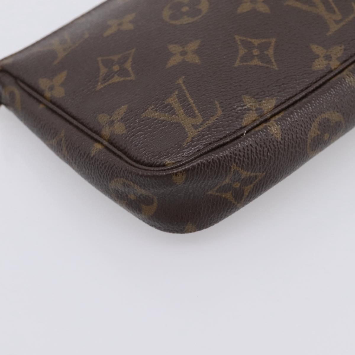 LOUIS VUITTON Monogram Pochette Accessoires Pouch M51980 LV Auth bs37381