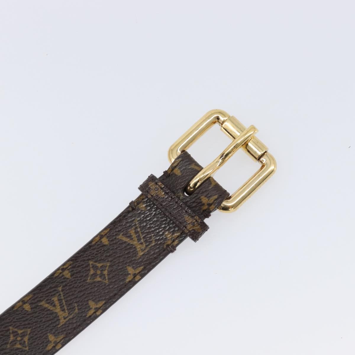 LOUIS VUITTON Monogram Ceinture Trio Belt 75/30 M9745 LV Auth bs37383