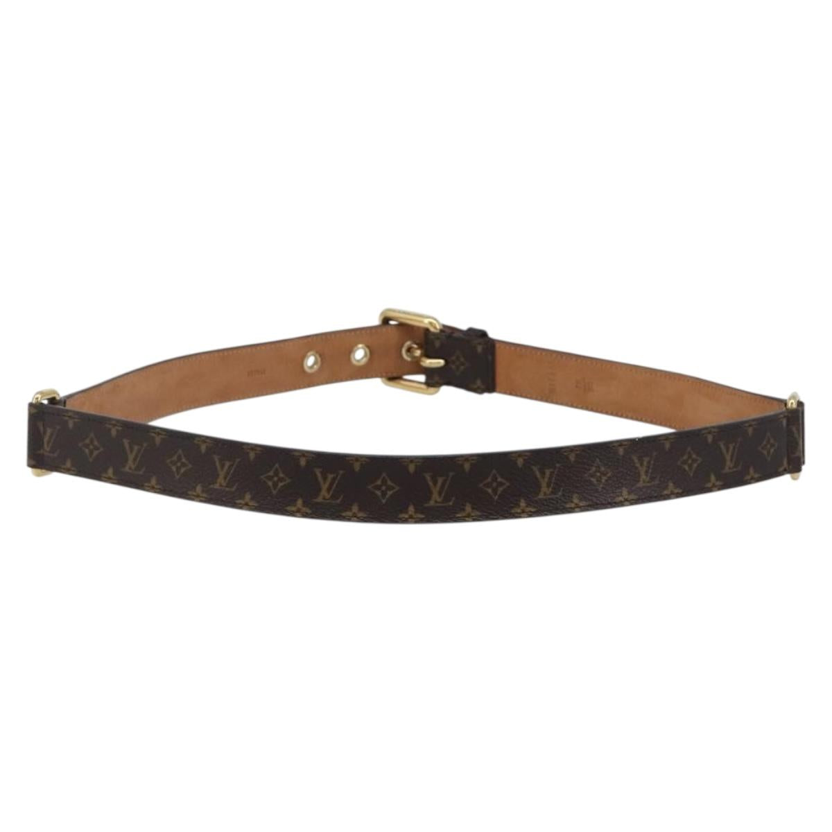 LOUIS VUITTON Monogram Ceinture Trio Belt 75/30 M9745 LV Auth bs37383