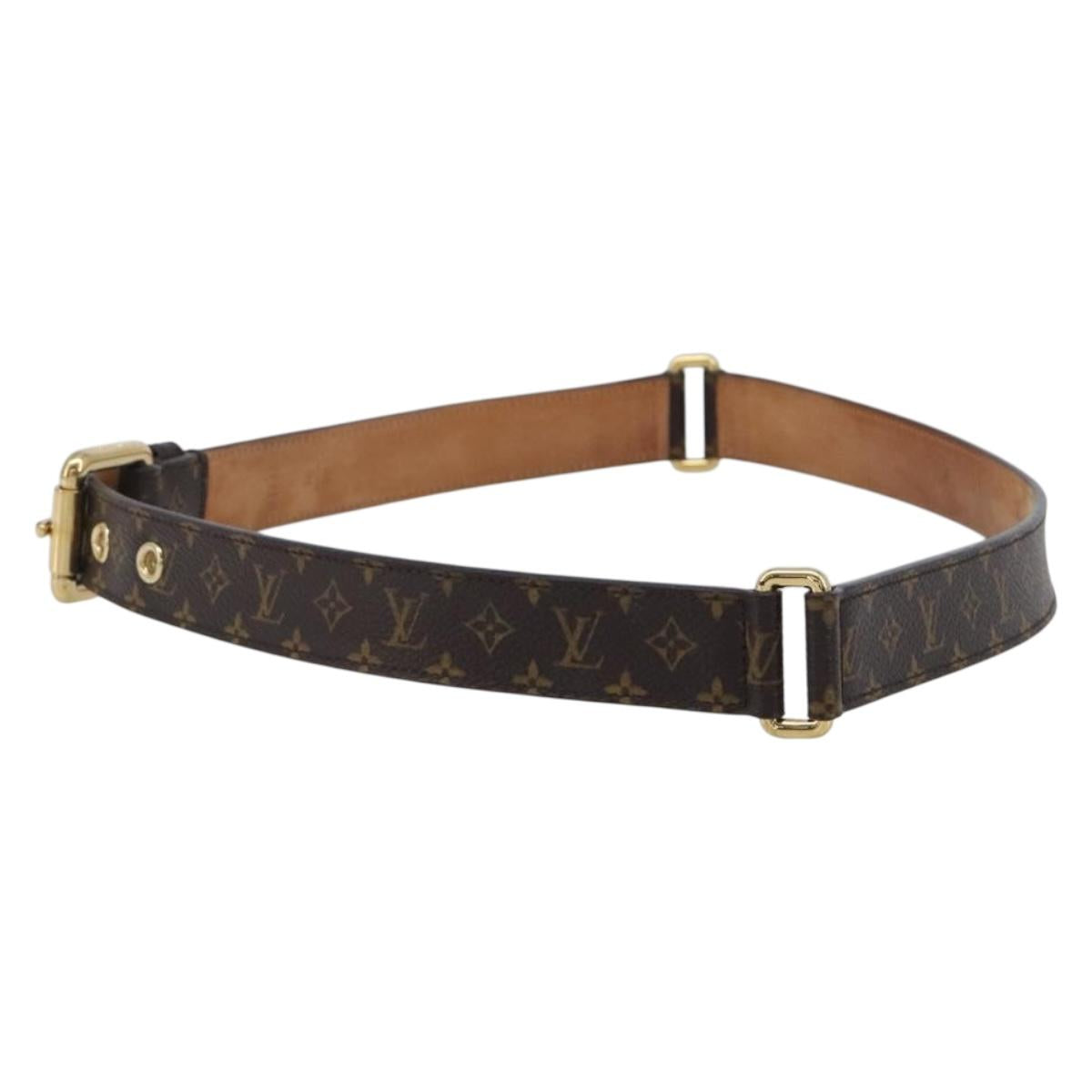 LOUIS VUITTON Monogram Ceinture Trio Belt 75/30 M9745 LV Auth bs37383