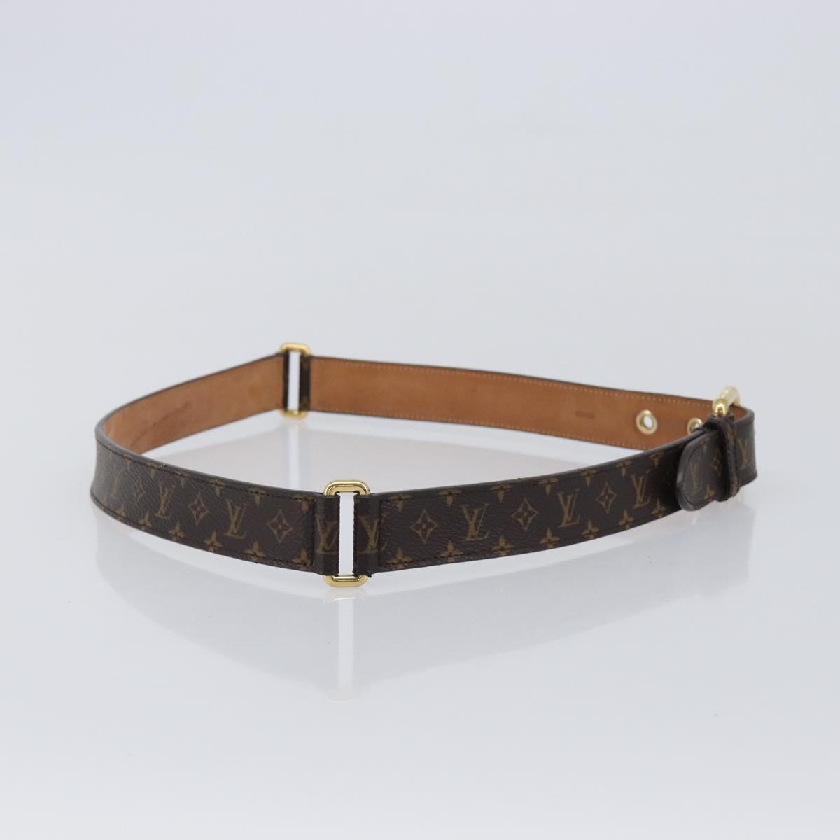 LOUIS VUITTON Monogram Ceinture Trio Belt 75/30 M9745 LV Auth bs37383