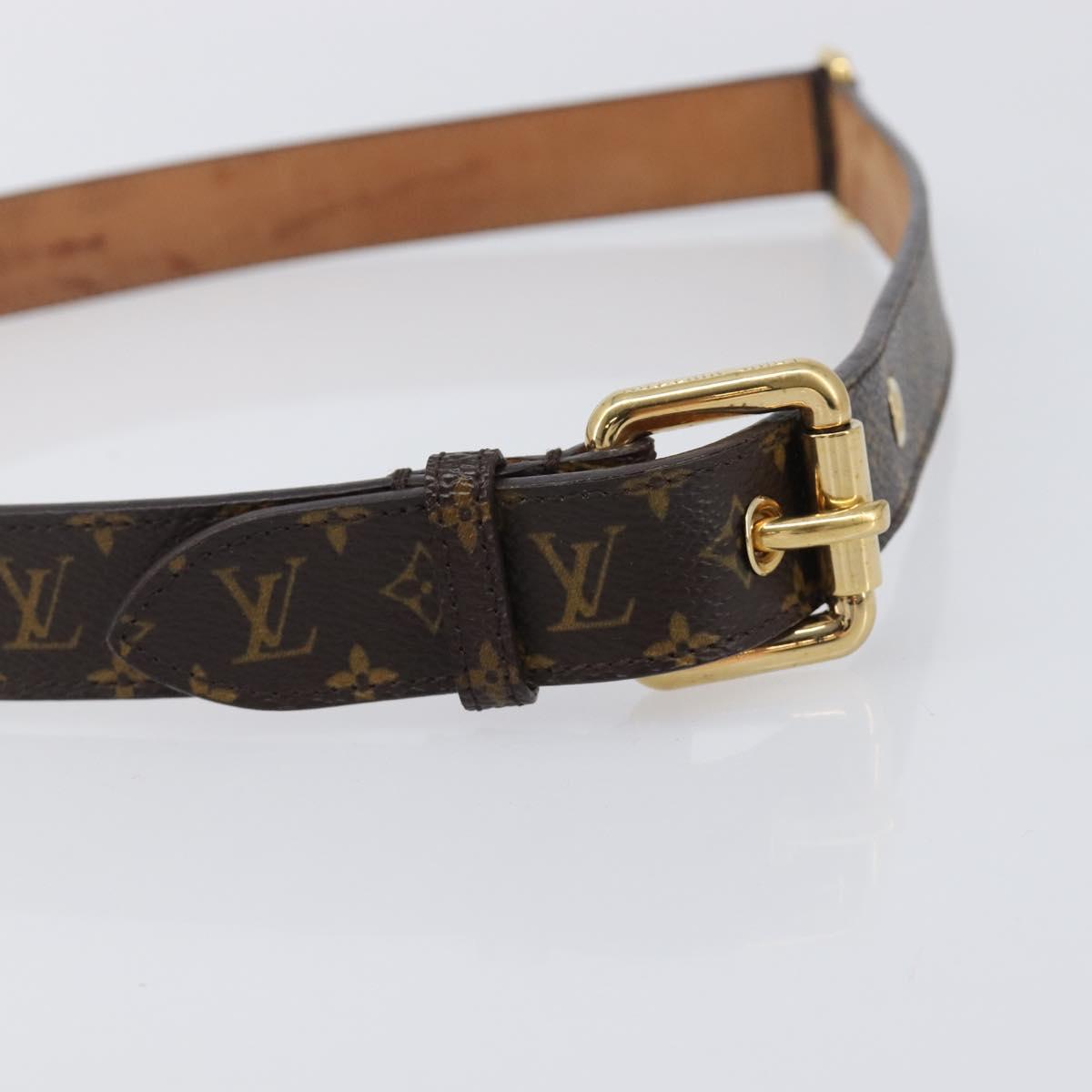 LOUIS VUITTON Monogram Ceinture Trio Belt 75/30 M9745 LV Auth bs37383
