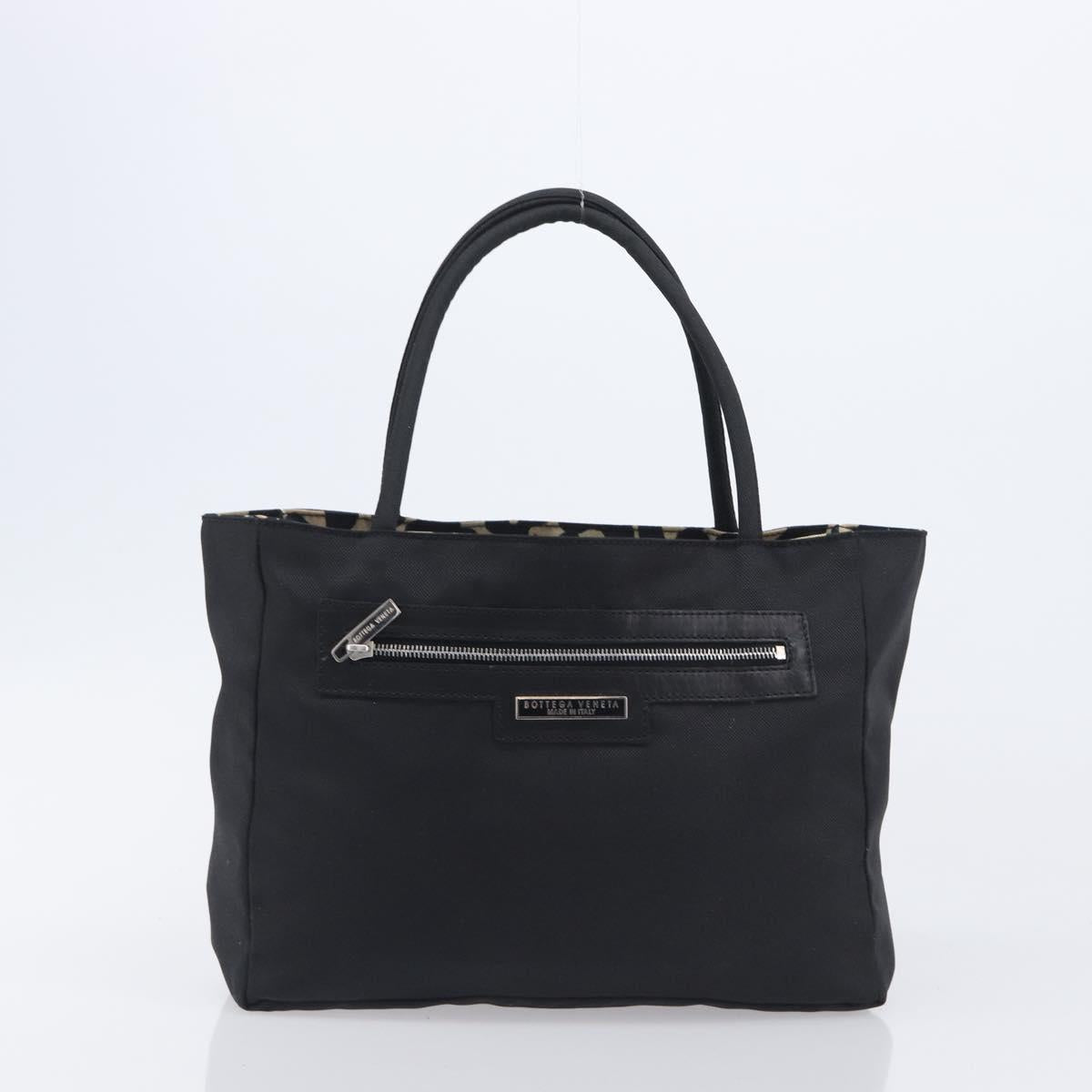 PRADA BOTTEGA VENETA Hand Bag Nylon 3 Set Black Khaki Auth bs37399