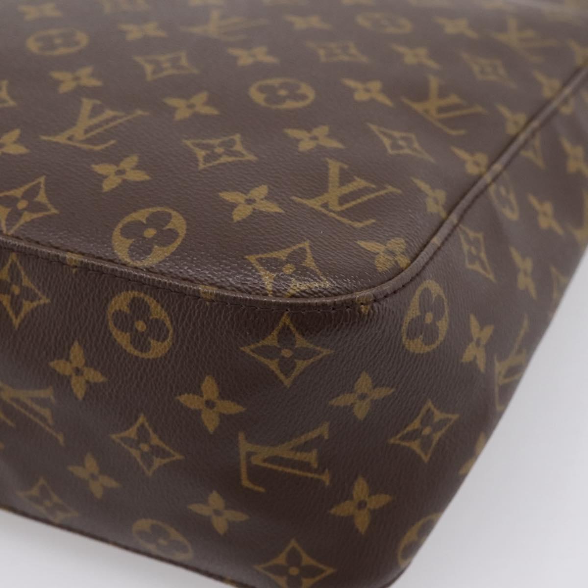LOUIS VUITTON Monogram Looping GM Shoulder Bag M51145 LV Auth bs37412