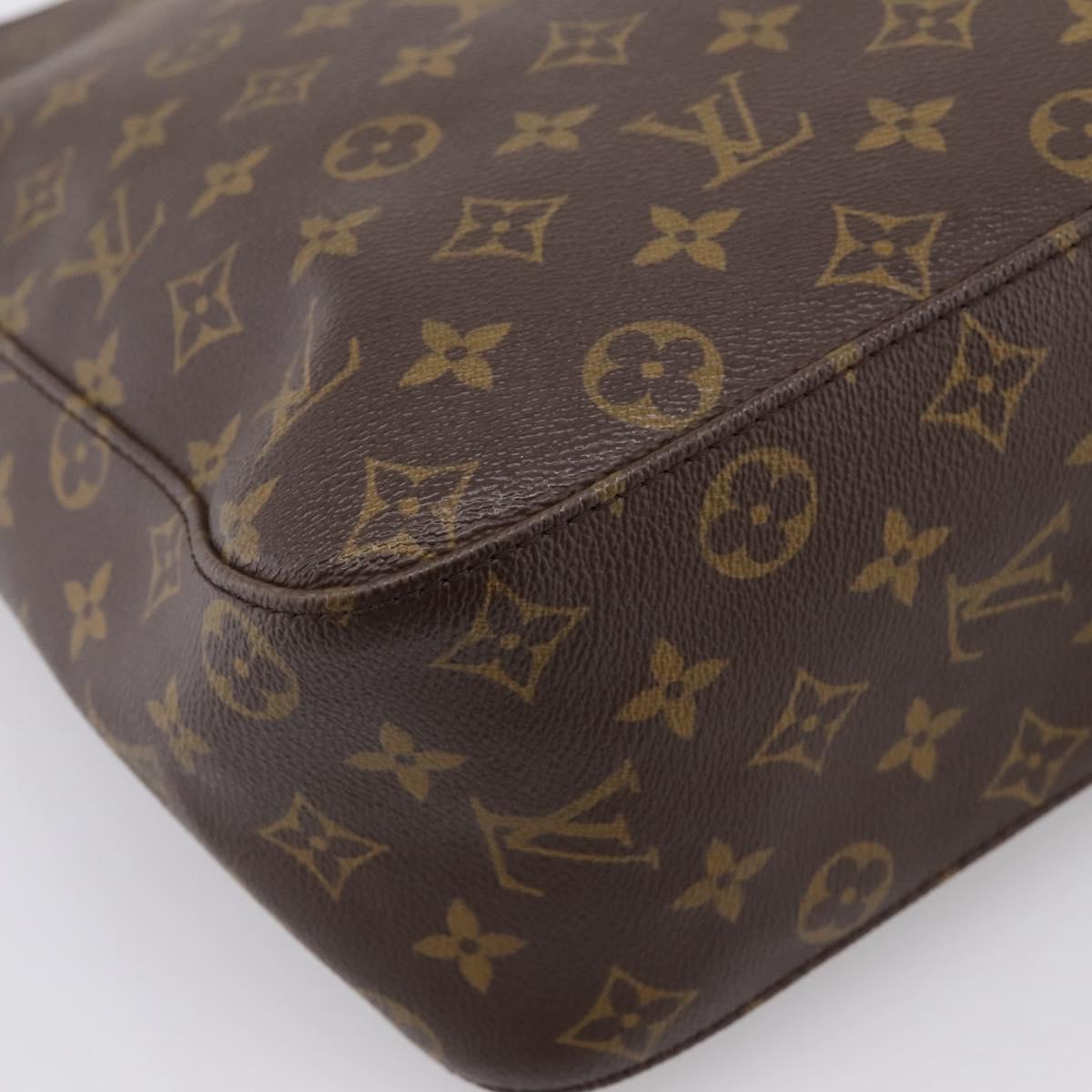 LOUIS VUITTON Monogram Looping GM Shoulder Bag M51145 LV Auth bs37412
