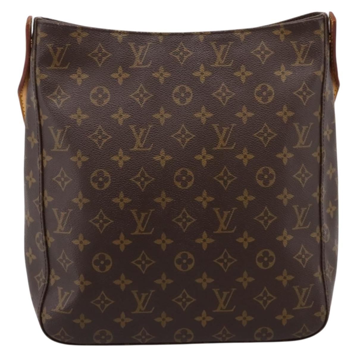 LOUIS VUITTON Monogram Looping GM Shoulder Bag M51145 LV Auth bs37412