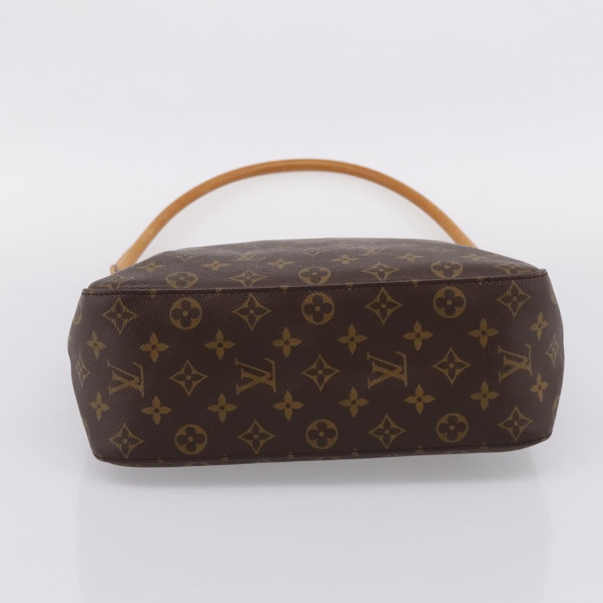 LOUIS VUITTON Monogram Looping GM Shoulder Bag M51145 LV Auth bs37412