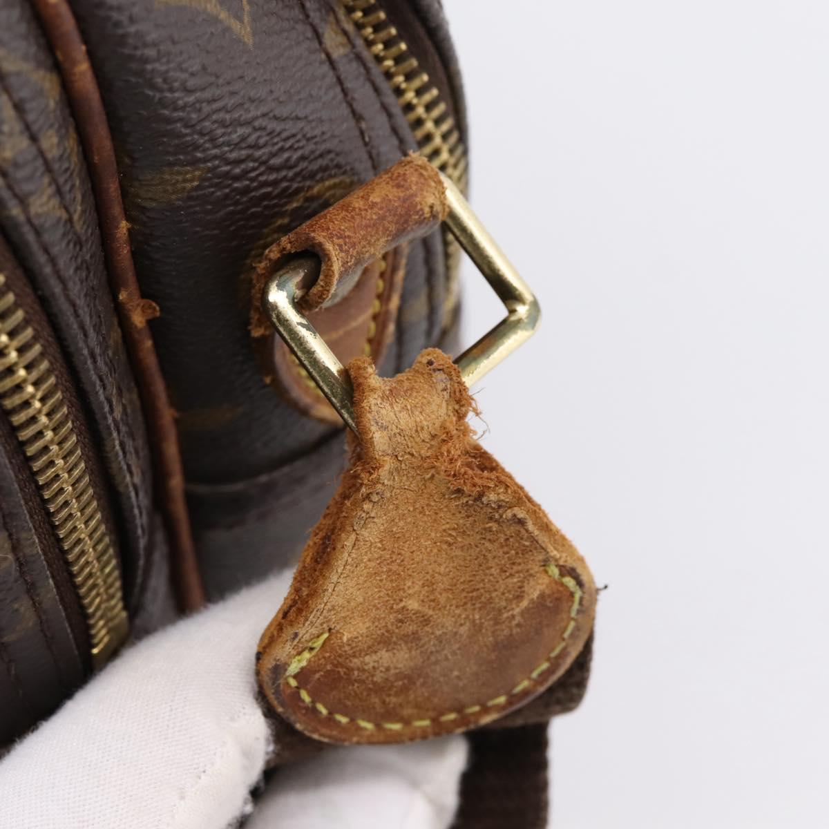 LOUIS VUITTON Monogram Reporter PM Shoulder Bag M45254 LV Auth bs37419