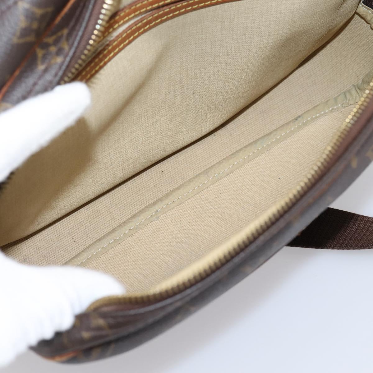 LOUIS VUITTON Monogram Reporter PM Shoulder Bag M45254 LV Auth bs37419