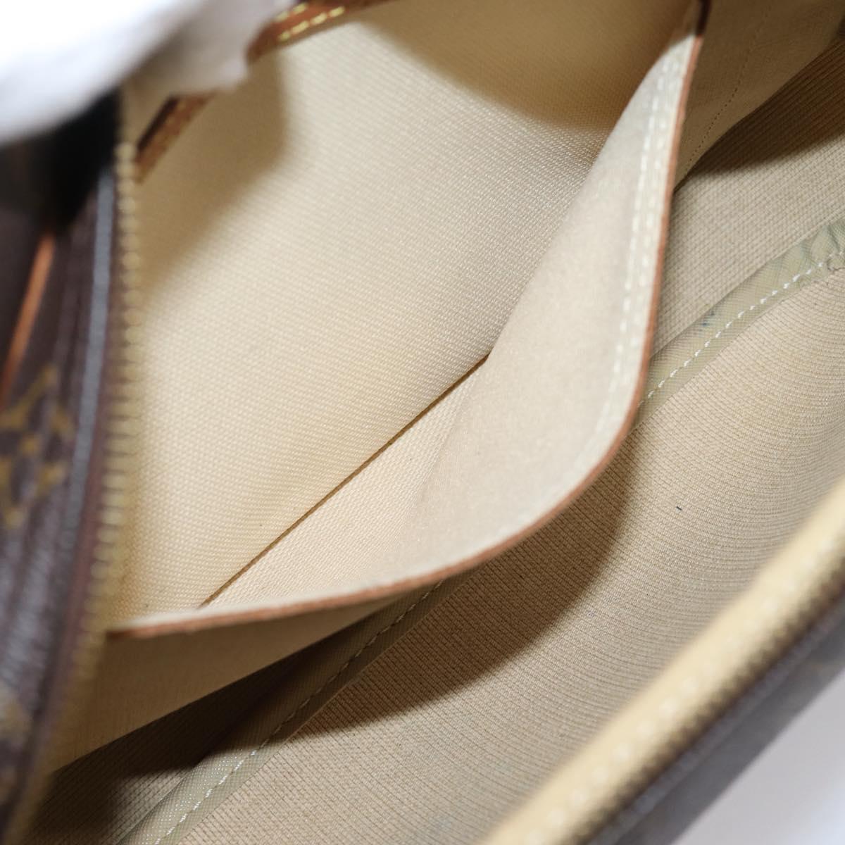 LOUIS VUITTON Monogram Reporter PM Shoulder Bag M45254 LV Auth bs37419