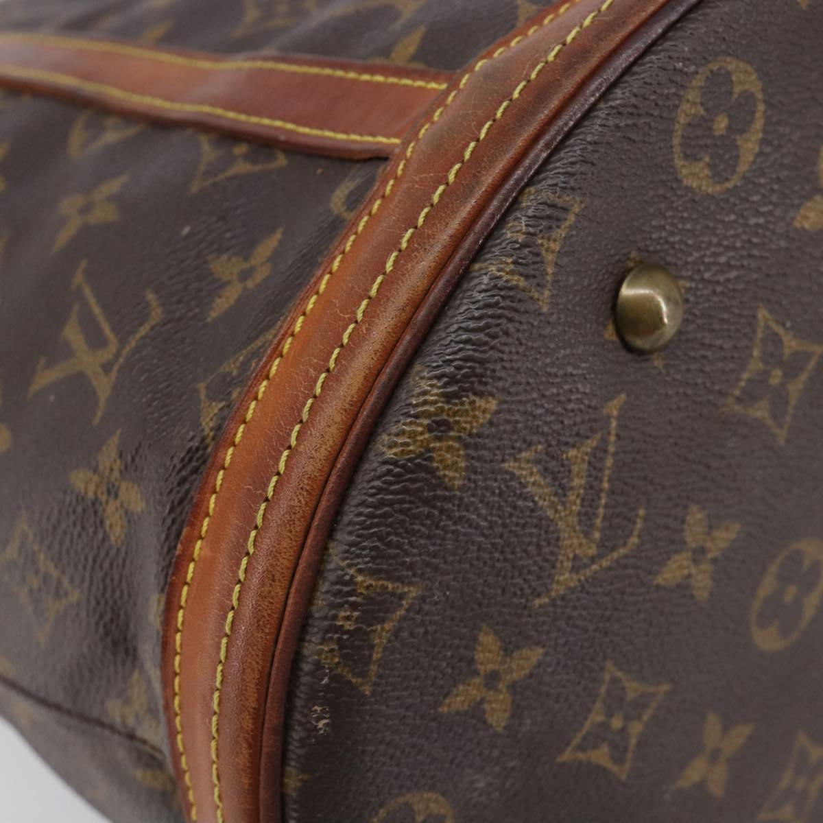 LOUIS VUITTON Monogram Bucket GM Shoulder Bag M42236 LV Auth bs37420