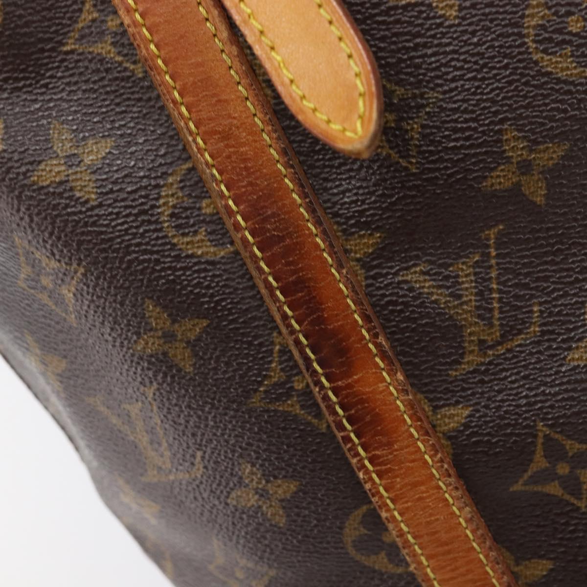LOUIS VUITTON Monogram Bucket GM Shoulder Bag M42236 LV Auth bs37420
