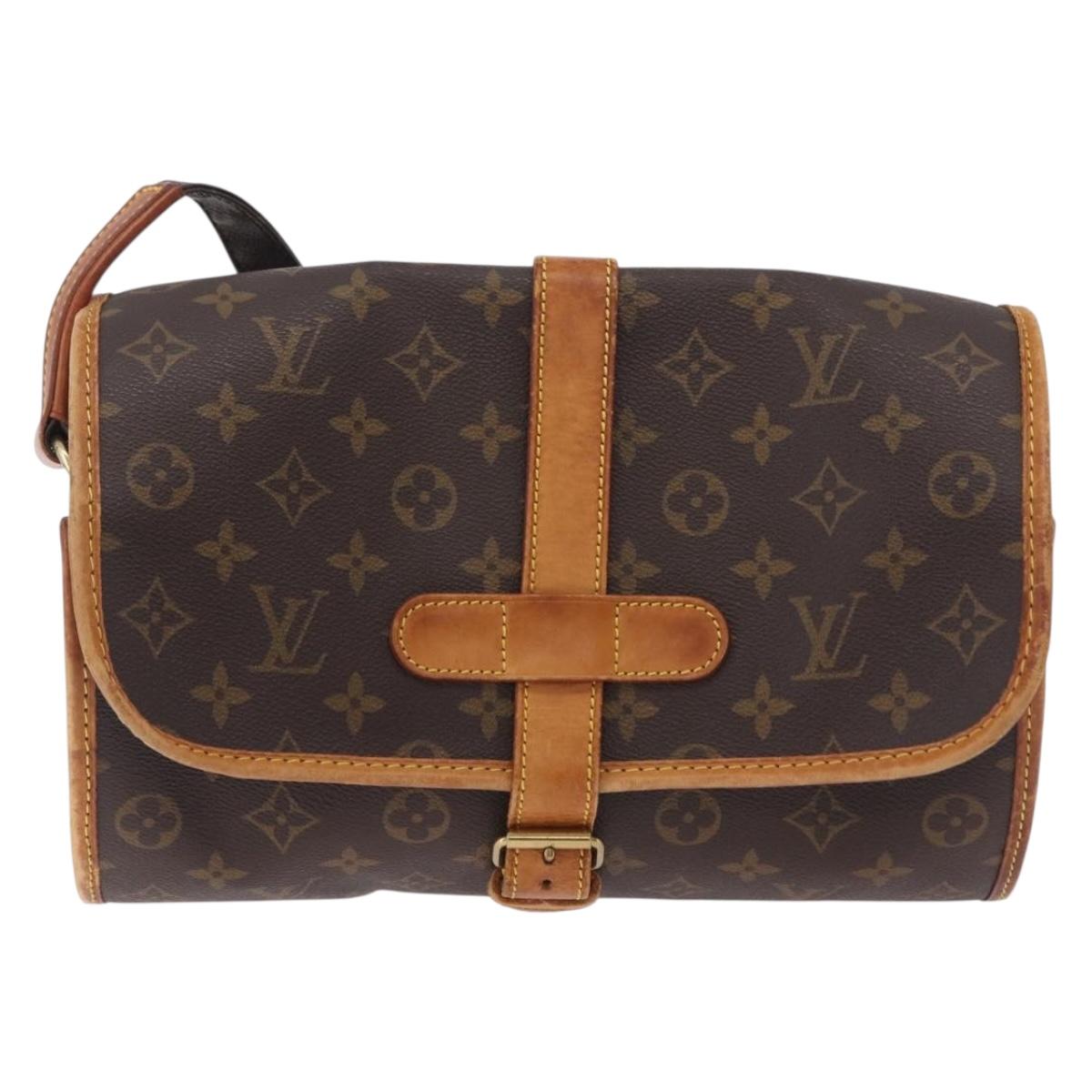 LOUIS VUITTON Monogram Marne Shoulder Bag M51369 LV Auth bs37422