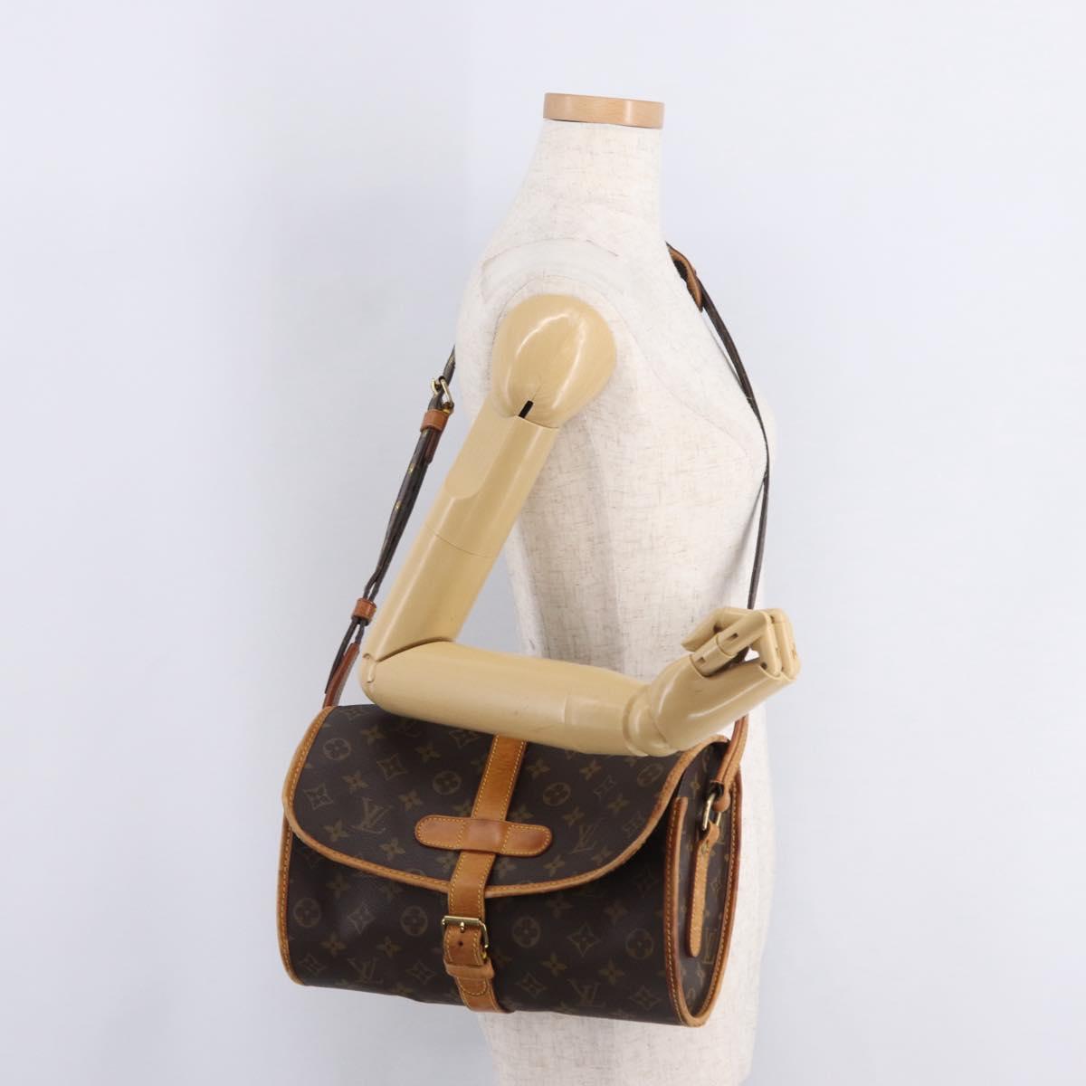 LOUIS VUITTON Monogram Marne Shoulder Bag M51369 LV Auth bs37422