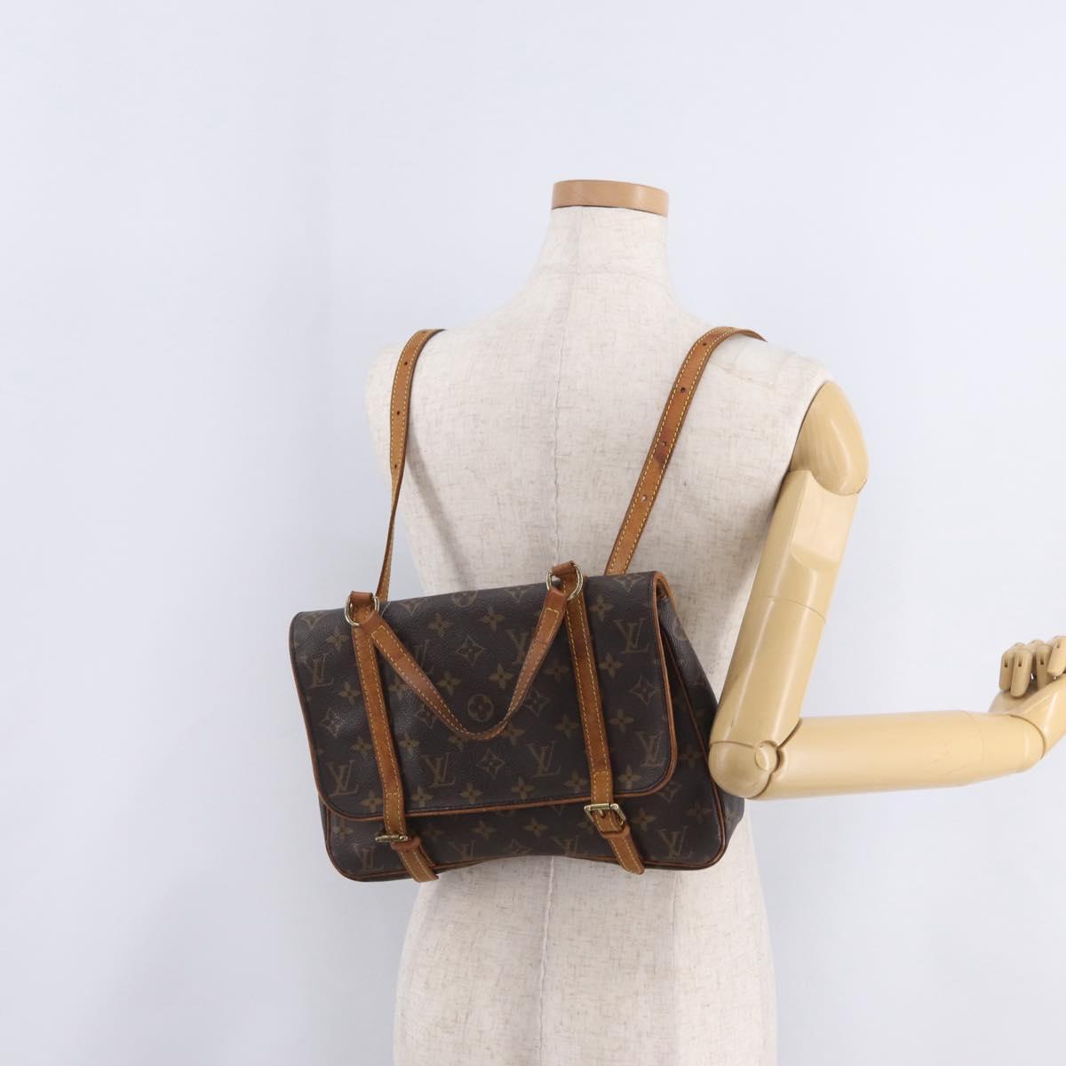 LOUIS VUITTON Monogram Marelle Sac A Dos Shoulder Bag M51158 LV Auth bs37424