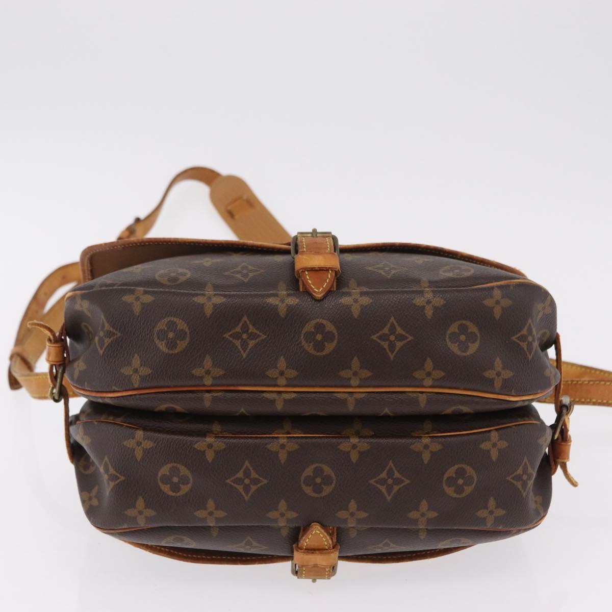 LOUIS VUITTON Monogram Saumur 30 Shoulder Bag M42256 LV Auth bs37425