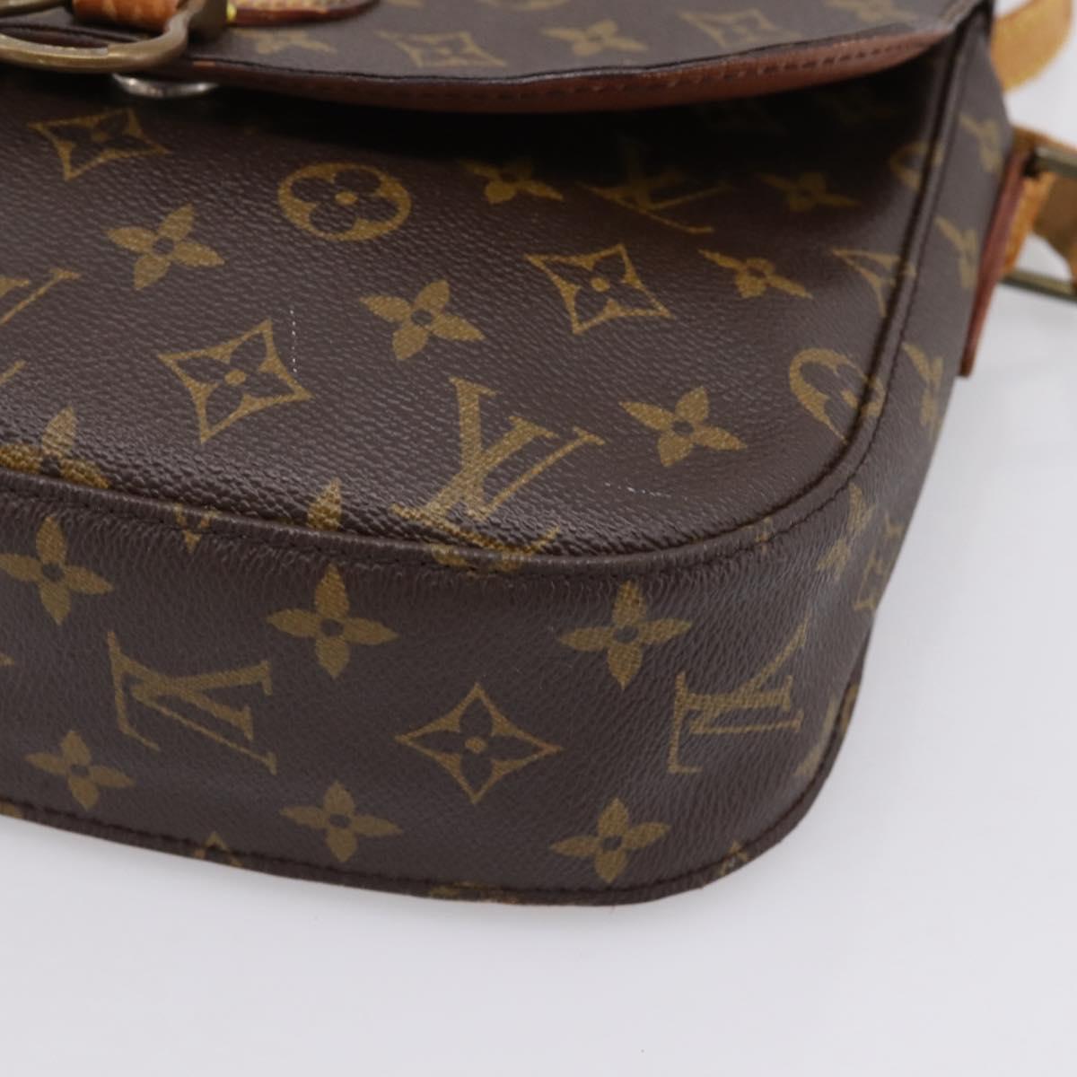 LOUIS VUITTON Monogram Saint Cloud GM Shoulder Bag M51242 LV Auth bs37431