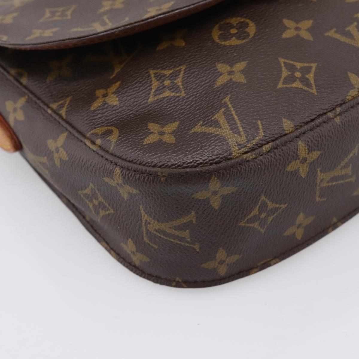LOUIS VUITTON Monogram Saint Cloud GM Shoulder Bag M51242 LV Auth bs37431