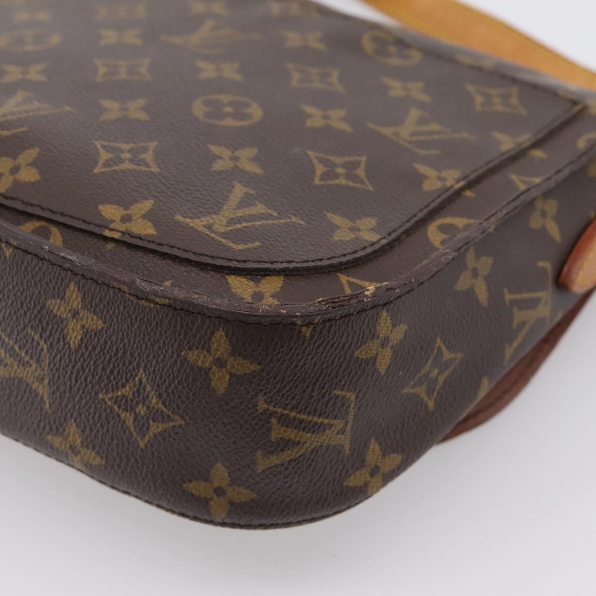 LOUIS VUITTON Monogram Saint Cloud GM Shoulder Bag M51242 LV Auth bs37431