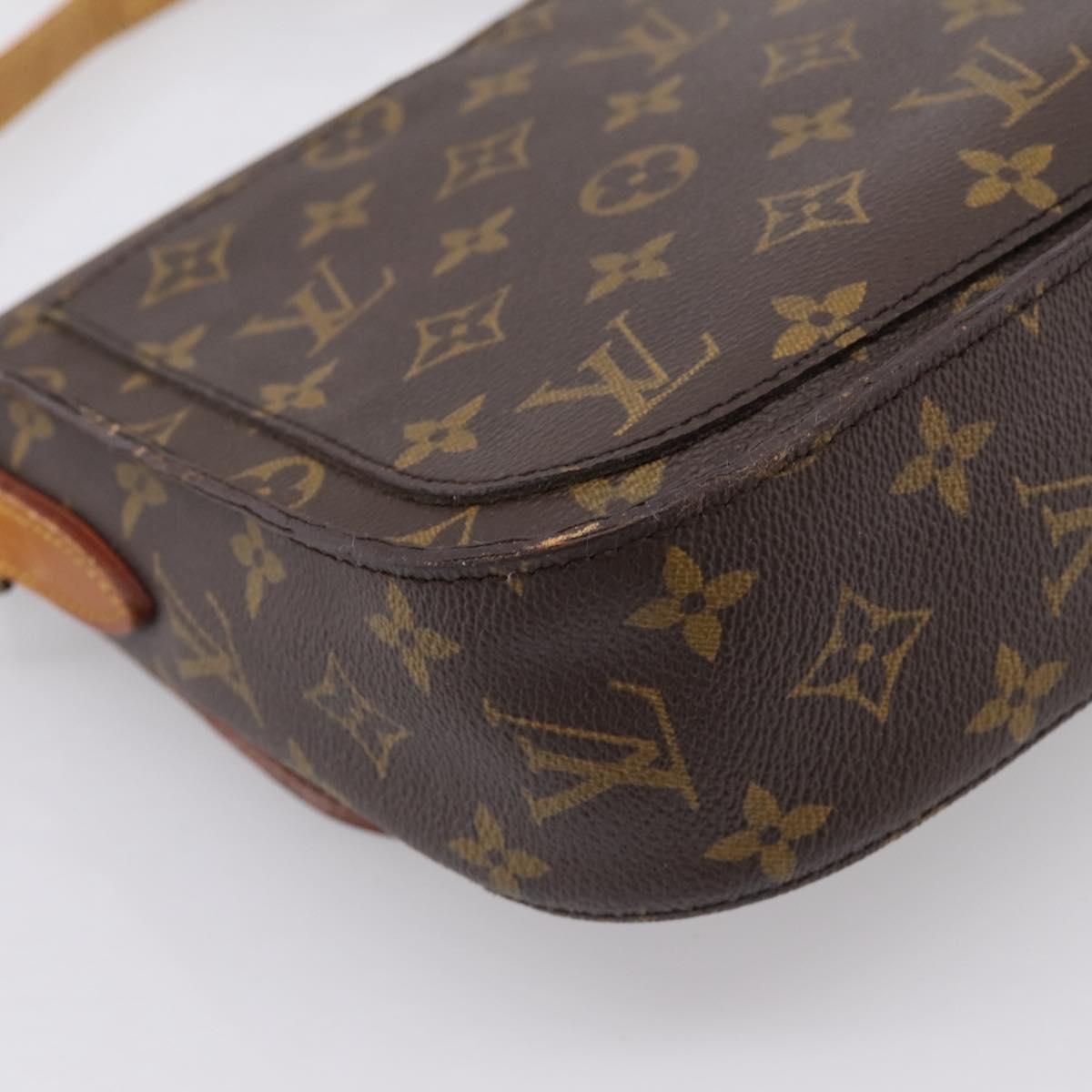 LOUIS VUITTON Monogram Saint Cloud GM Shoulder Bag M51242 LV Auth bs37431
