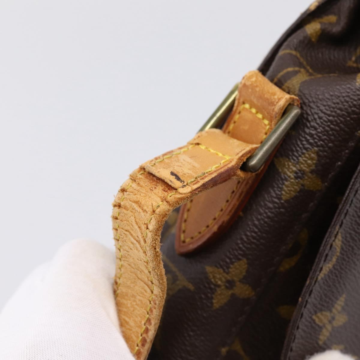 LOUIS VUITTON Monogram Saint Cloud GM Shoulder Bag M51242 LV Auth bs37431