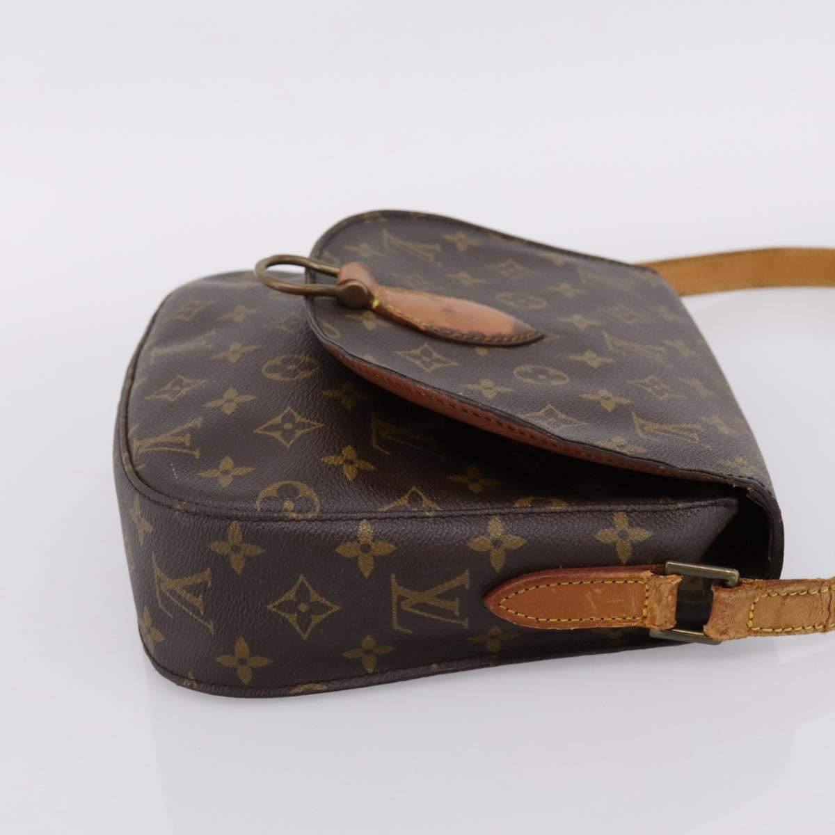 LOUIS VUITTON Monogram Saint Cloud GM Shoulder Bag M51242 LV Auth bs37431