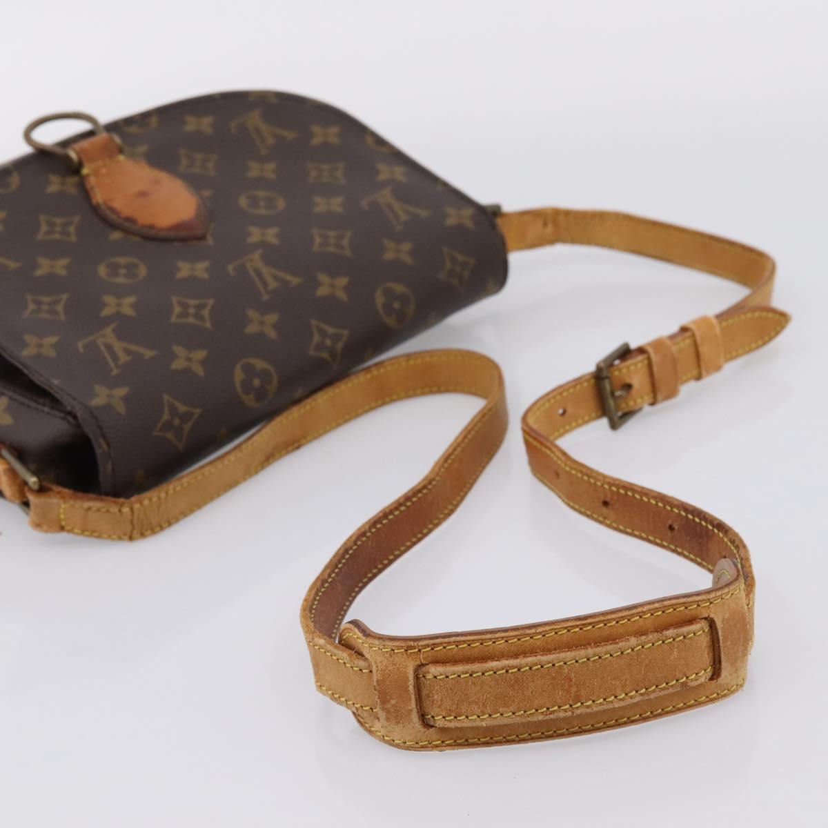 LOUIS VUITTON Monogram Saint Cloud GM Shoulder Bag M51242 LV Auth bs37431