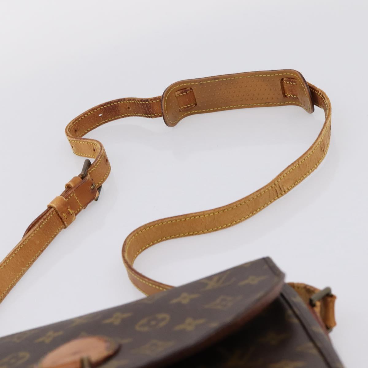 LOUIS VUITTON Monogram Saint Cloud GM Shoulder Bag M51242 LV Auth bs37431