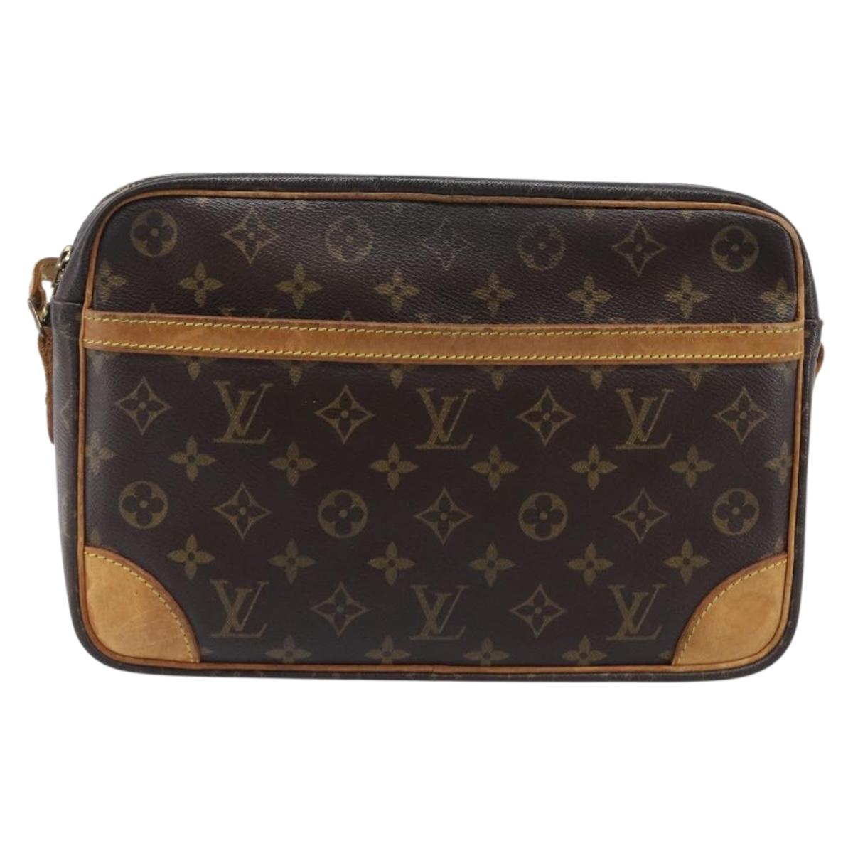 LOUIS VUITTON Monogram Trocadero 30 Shoulder Bag M51272 LV Auth bs37432