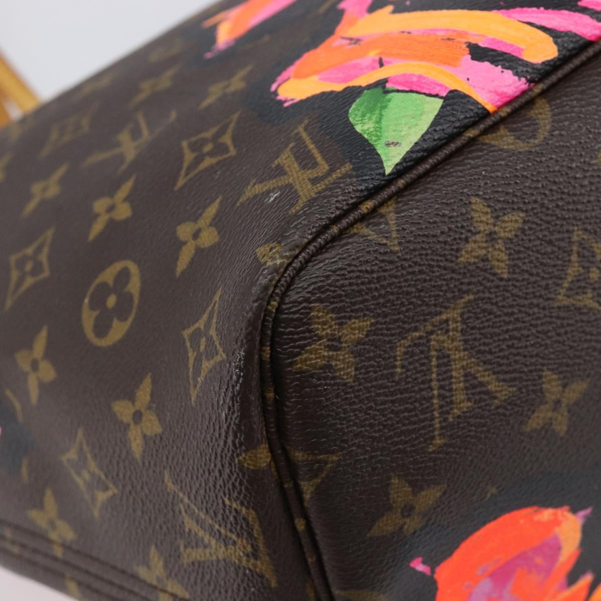LOUIS VUITTON Monogram Rose Neverfull MM Tote Bag M48613 LV Auth bs37433