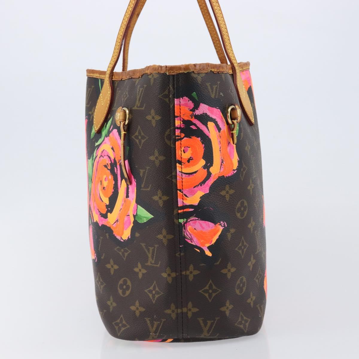 LOUIS VUITTON Monogram Rose Neverfull MM Tote Bag M48613 LV Auth bs37433